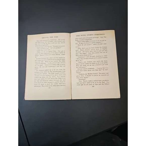 Ralph Henry Barbour / Around the End 1st Edition 1913 - Picture 6 of 6